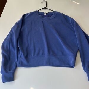 Lululemon Perfectly Oversized Crew * Softstreme - Psychic size 4